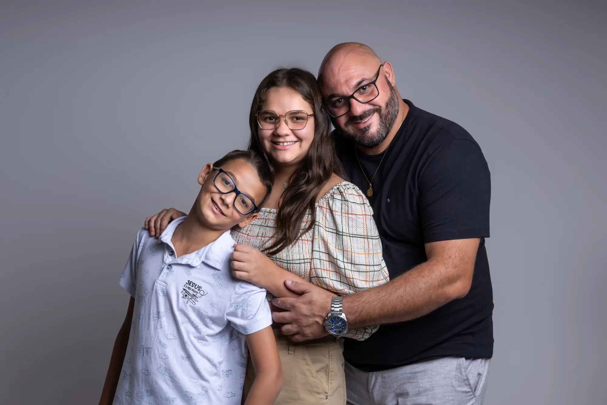 Tatiana — ensaio de família em estúdio